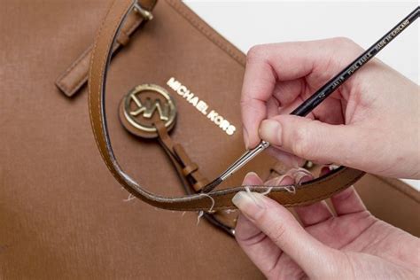 michael kors broken handke|michael kors leather purse repair.